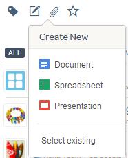 Only Kona users with Google accounts can create and upload Google Docs, with access to their account.