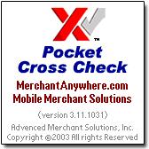 Activating a Store Account Introduction When you first launch Pocket CrossCheck, you will be required to activate at least one account.