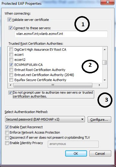 Wi-Fi authentication for the new laptop
