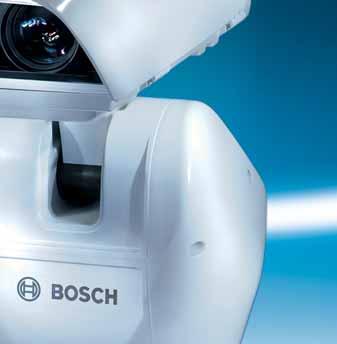 8 Bosch Moving Bosch Moving Camera Series 9 Conquer the Darkness High Speed Positioning System The High-Speed Positioning System (HSPS) helps you track fast-moving objects day or night.