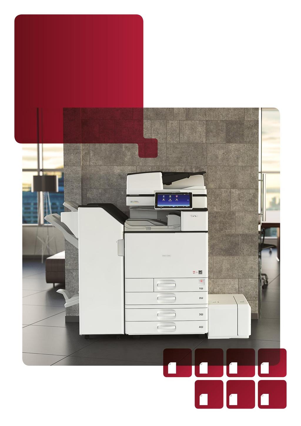 Colour Multifunction Printer MP C2004ex MP C2504ex MP C3004ex MP C3504ex MP C4504ex MP C5504ex MP C6004ex Series Copier Printer Facsimile Scanner