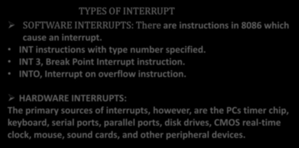 INTO, Interrupt on overflow instruction.