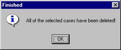 You attach the new party to the case folder, delete the bogus parties, and change the case type to refresh the case checklist.