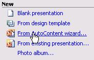 2 12 PowerPoint 2003: Basic Do it! A-4: Using the AutoContent wizard PP03S-1-1 Here s how Here s why Tell students they will create a new presentation with the previous one still open.