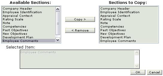 6 In the Copy From window, select the type of process to look in from the Copy From dropdown list. Your choices are Process, Libraries, Archived Processes, or Archived Libraries.
