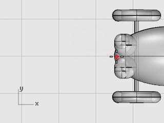 Make the pull cord To make the cord, you are going to draw a freehand curve using elevator and planar mode. When the curve is complete, use the Pipe command to make it a thick solid.