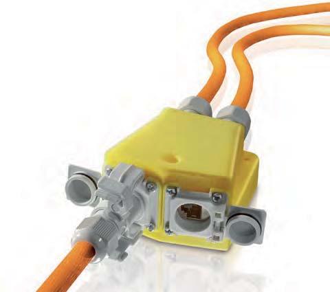 INDUSTRIAL ETHERNET PLUG CONNECTIONS The trend in production systems is going more and more
