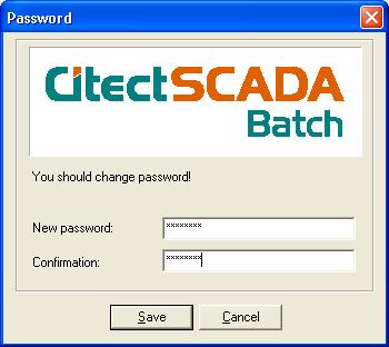 8 If the password has expired you will be immediately asked to enter a new password and confirm it by typing it in a second time. If this happens change the password to batch998.