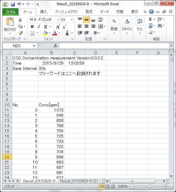 5-3) Storage file (1) Measurement data is saved in a CSV file in the storage destination document folder. The reference location of document folder is as follows.