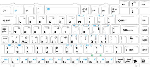 keyboard E-4 TECRA