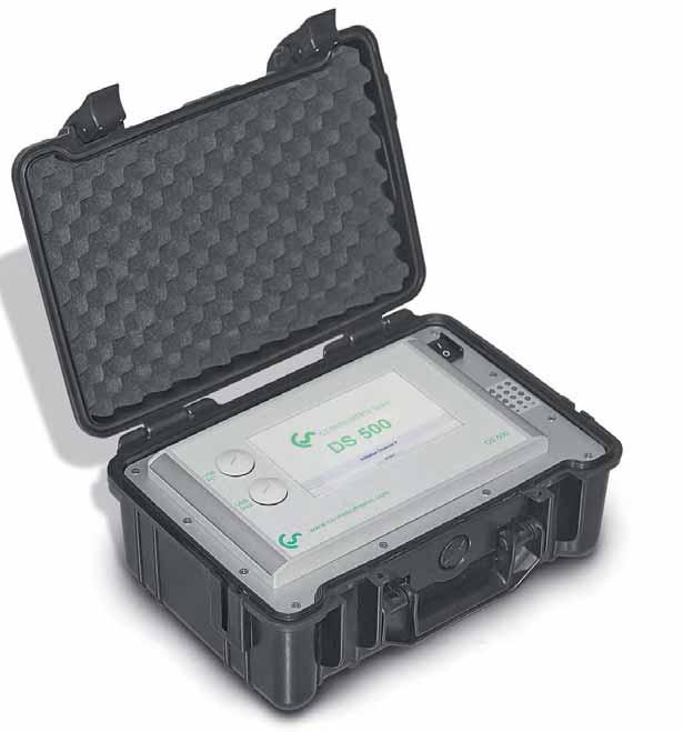 DS 500 mobile Intelligent mobile chart recorder The intelligent mobile chart recorder - energy analysis according to DIN EN ISO 50001 Energy analysis - ow measurement - leakage calculation at