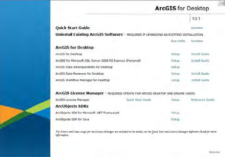The ArcGIS for Desktop setup includes a number of optional extensions that can be authorised during the ArcGIS for Desktop authorisation process.