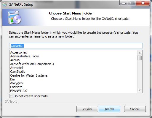 Figure 7 Confirmation of Start menu folder Please launch Microsoft Excel after the installation is completed.