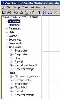 database AquatorDemo1.mdb contains demonstration time series and profile data.