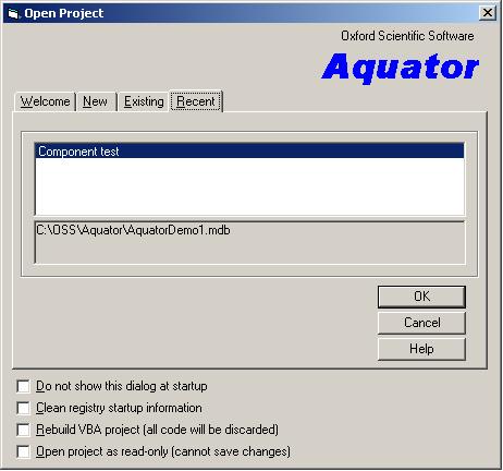 Aquator Reference This reference section gives details on general aspects of Aquator.