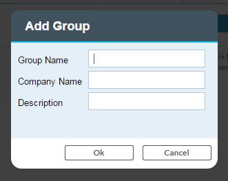 Setting Up a Group List Step 3 Click Add to create a new group Step