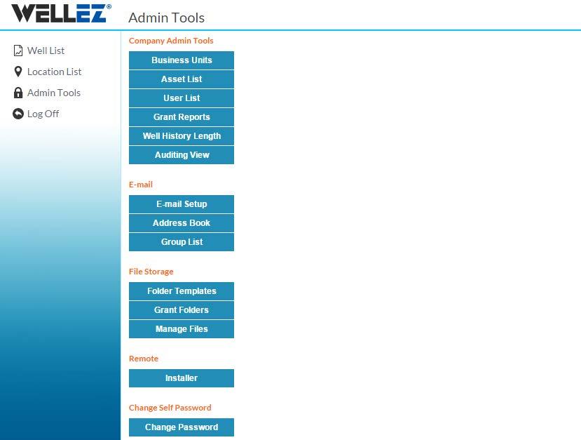 A Brief Overview For important Administrator tools click Admin Tools on the left hand side, here you can Create new users, assign users roles Setup