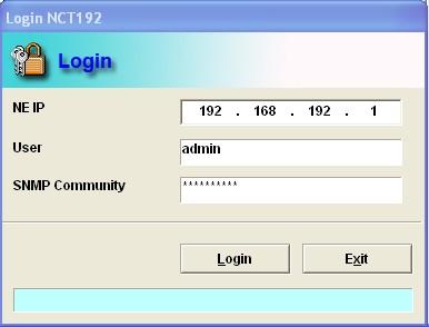 Step 14: Re-login with the new SNMP community and change the admin password