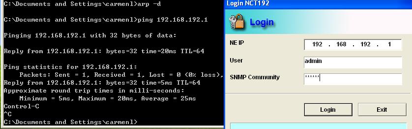 The DHCP Session Information List is now showing that LC4 port 1 VCI/VPI 8/35 has passed the DHCP address from the DHCP server at the