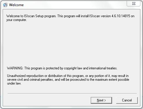 3 Upgrading ISIscan to Version 4.6.10 1.