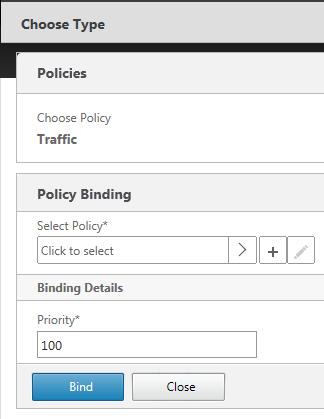 35. Click the + to create the traffic policy. 36. Enter the following Name and Expression.