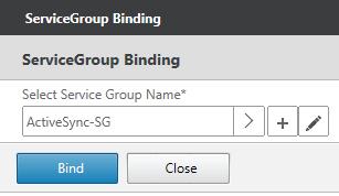 20. Select the ActiveSync-SG Service Group and click OK. This will attach all servers hosting the ActiveSync virtual directory and monitors to the Exchange-ActSync Virtual Server. 21.