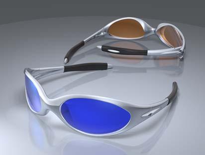 RENDERING EXAMPLES Exotic Plastics This model makes extensive use of complex Angular Blend and ClearFinish materials.