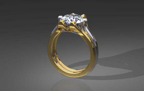 RENDERING EXAMPLES Jewelry Jewelry images are defined by the reflections in the metals. Strong contrasts make a more powerful image.