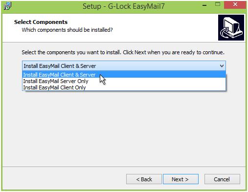 Installation Important! G-Lock EasyMail7 is NOT compatible with older versions of G-Lock EasyMail. If you have a 6.xx or 5.