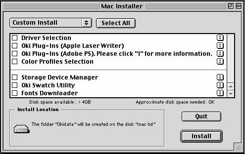 6. Select Custom Install to access the Utility Installation. InstallSelect_oem.jpg 7. Click the boxes beside the Utilities you wish to install, then click Install.