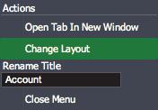 CUSTOMIZE YOUR VIEW CHANGE LAYOUT You can change the layout of your trading