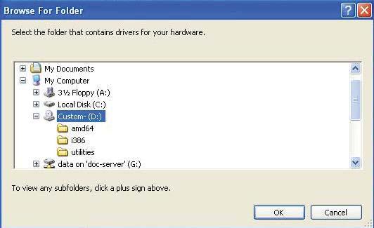 click the radio button, No, not at this time and then click <Next>. Insert your USB Drivers CD-ROM into your CD-ROM drive.