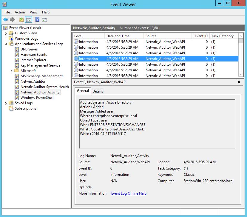 3. Event Log Export Add-on 3.4. See Results 1. Navigate to Start All Programs Event Viewer. 2.