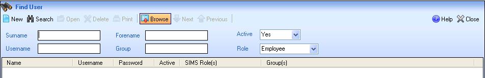 Similarly, the Addresses panel displays address information from the user s staff record in SIMS.net and cannot be altered in System Manager.