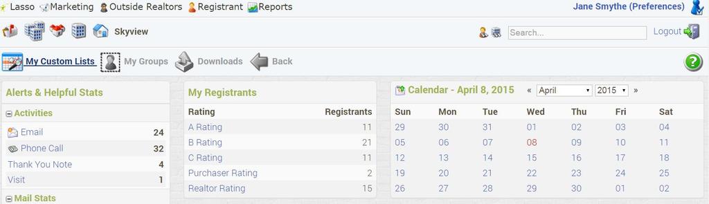 Creating a Custom Registrant List You can create your own Registrant Lists in Lasso using the Custom List functionality.