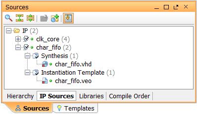 Step 4: Select and Customize the FIFO Generator 7. Select the Summary tab. This displays a summary of all the options selected as well as listing resources used for this configuration.