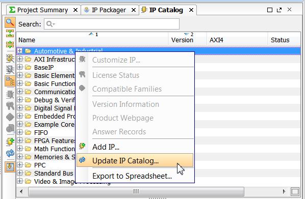 Step 6: Add the New IP to the IP Catalog 3. Step 6: Add the New IP to the IP Catalog 1. Unzip the newly-created ZIP file in the C:/ug939-design-files/lab_3 folder.