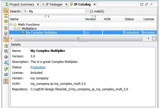Step 6: Add the New IP to the IP Catalog 3.