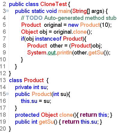 Object class clone()(cont.