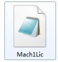 Chapter 03 Software installation 3.2 MACH3 Registration C:/MACH3). Copy the file Mach1Lic.