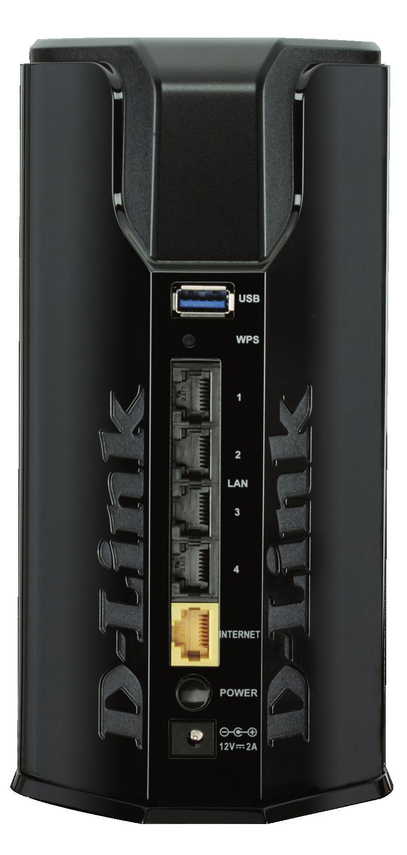 Section 1 - Product Overview Hardware Overview Connections 1 2 3 4 6 5 7 1 USB 3.0 Port Connect a USB flash drive to share content, or connect it to a USB printer to share it on your network.