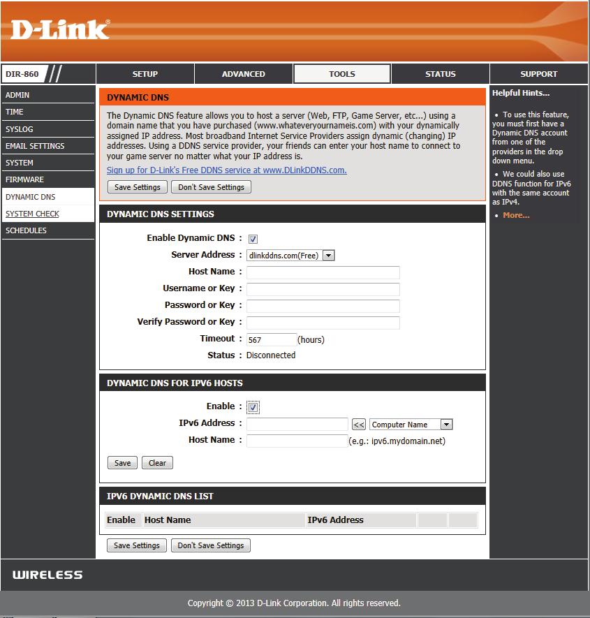 Dynamic DNS The DDNS feature allows you to host a server (Web, FTP, Game Server, etc.) using a domain name that you have purchased with your dynamically assigned IP address.
