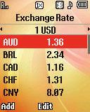 Currency Reviewing/Editing Exchange Rates The Currency Converter includes long-term average exchange rates as default values.