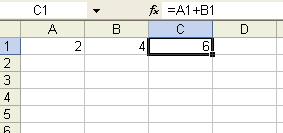 Editing in Excel 1/8 Cell name = cell reference The cell reference for the cell containing 4 is B1. When typing cell references, you can type them lowercase. (ex.