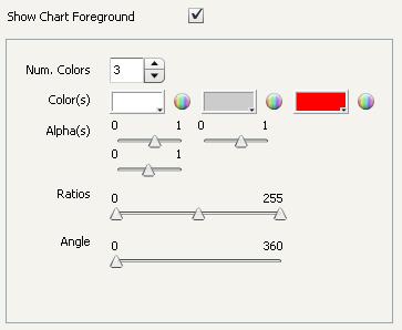A minimum of 1 and a maximum of 6 colors are available. Use the Num. Colors option to select the required number.