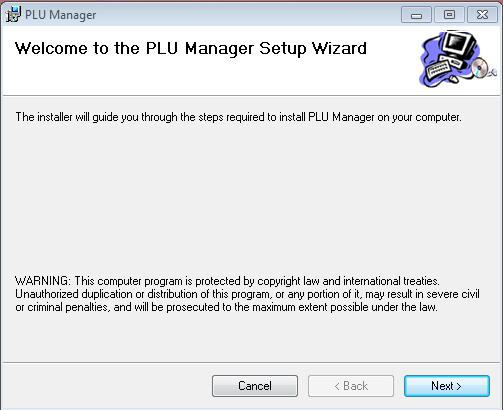 SECTION 1: Installing the PLU Manager 1.1. Introduction 1.