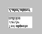 mouse on your window to create an object of a particular size and shape. If you hold down the Ctrl/Cmnd key as you draw an object, OMNIS constrains the objects as follows.