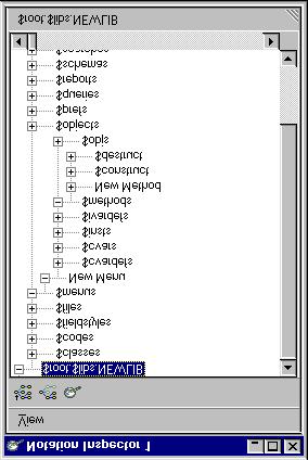 Click on the Make root button on the Notation Inspector toolbar The Notation Inspector will refresh itself with your library at the root of the tree.