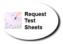 Enter your NMU credentials to login (the same as MyNMU). From this page, click the Request Test Sheets button.