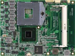 06 COM Express CPU Modules COM-HM76 COM Express CPU Type 6 Module, Socket G2 for Intel 2nd & 3rd Generation Core i7/i5/i3/pentium /Celeron Processor, HM76, DDR3L, GbE Socket G2 for 2nd & 3rd